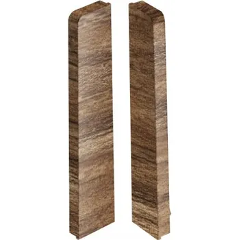 PVC lišta Cezar 8 x 80, délka 700 cm, hnědá