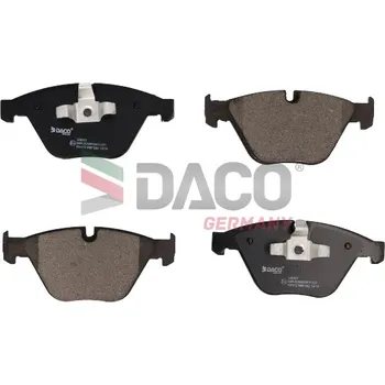 Brzdová destička Sada brzdových destiček, kotoučová brzda DACO 320321