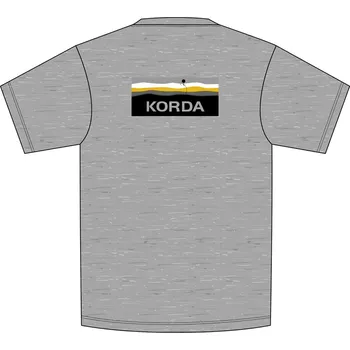 Rybářské oblečení Korda Tričko Lakebed Tee Grey - S
