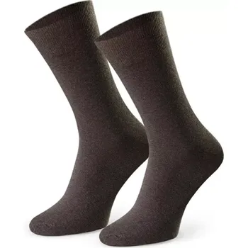 Pánské ponožky Hladké ponožky k obleku 056 BRONZOVÁ MELANŽE 39-41