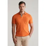 POLOKOŠILE GANT REG CONTRAST PIQUE SS RUGGER PUMPKIN ORANGE