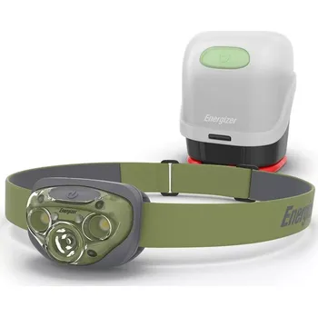 Sport Čelovka Energizer Vision Green 2v1 260 lumenů, kempovací sada