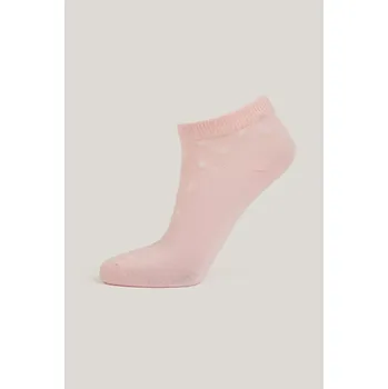 Dámské ponožky PONOŽKY GANT DOT ANKLE SOCKS SALMON