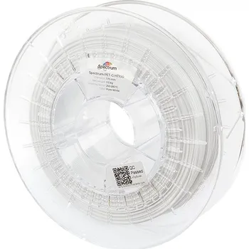 Příslušenství k 3D tiskárně Filament Spectrum PET-G HT100 1.75mm Pure White 0.5kg