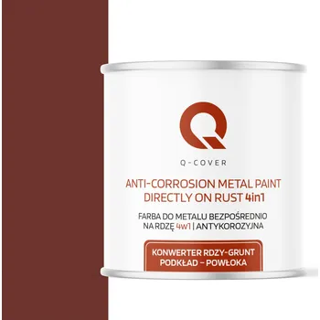 barva na kov BARVA ANTYKOROZNÍ NA KOV NA REZ TŘEŠŇOVÁ RAL 3009 VYSOKÝ LESK 2.5L