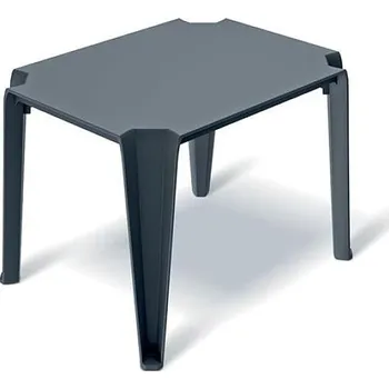 Zahradní nábytek Stůl zahradní LOTTIE 770x590x565mm - uhelná FERNE