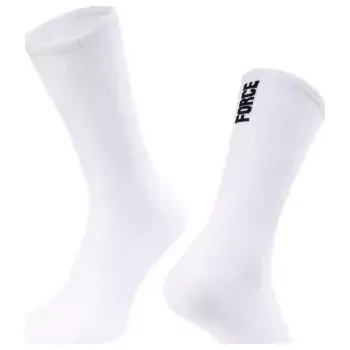 Pánské ponožky Force Longer Slim ponožky bílá vel. S-M (EU 36-41)