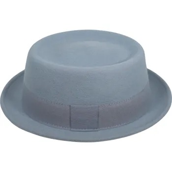 Klobouk Fiebig - Headwear since 1903 Plstěný klobouk porkpie Crushable - Fiebig - světle modrý klobouk 305017 Velikost: 55 cm (S)