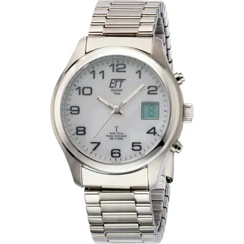 Hodinky ETT Eco Tech Time ETT EGS-11335-62M Solar Drive Radio Controlled Basic Men's 39mm 5ATM