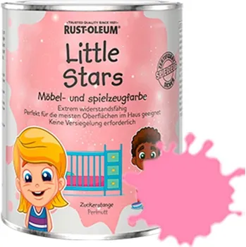 barva na zeď Rust Oleum Little Stars - dětský nábytek - 750 ml , Candy Stick/ Zuckerstange/ Lízátko (perleťová)