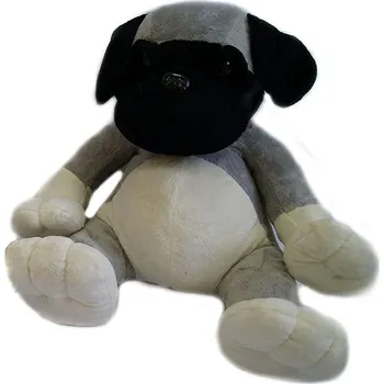 plyšák Vizopol Pejsek 35 cm, šedý