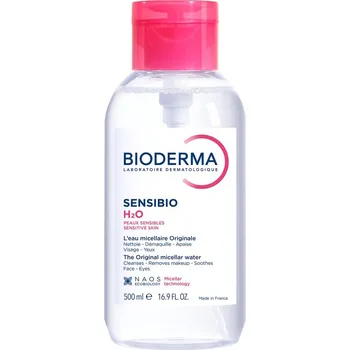 Micelární voda BIODERMA Sensibio H2O s pumpou 500ml