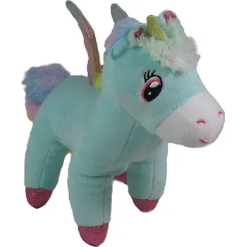 plyšák Vizopol Jednorožec se zvukem 20 cm, modrý