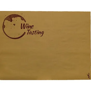 Papírový ubrousek INFIBRA Jednorázové papírové prostírání Natur Wine Tasting 30x40cm - 500ks