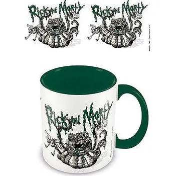 Stolování Rick a Morty hrnek- Monster Troubles