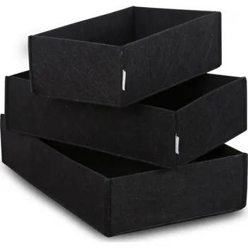 Úložný box Dekorativní úložné boxy 3 ks, 32 x 21 x 7,5 cm - II. jakost, POUZE OSOBNÍ ODBĚR + vyzvednutí ZDARMA