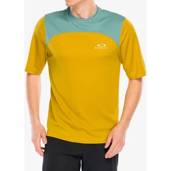 cyklistický dres Cyklistické triko Oakley Free Ride SS Jersey - sulfide