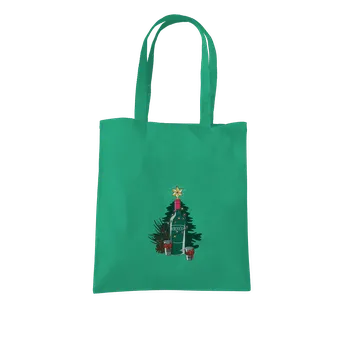 Nákupní taška Bastard Vánoční borovička taška Mint