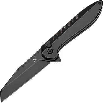kapesní nůž Kansept Kosame Blackwash 154CM Blackwash Titan s měděným karbonovým vláknem