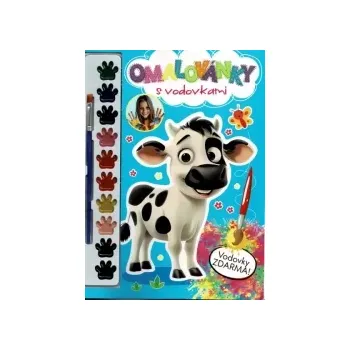 omalovánky Omalovánky s vodovovkami Kravička