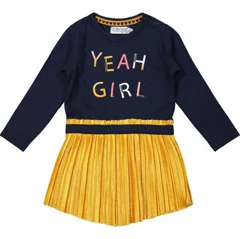 Kojenecké šaty DIRKJE Šaty Modro-žluté dívka 62