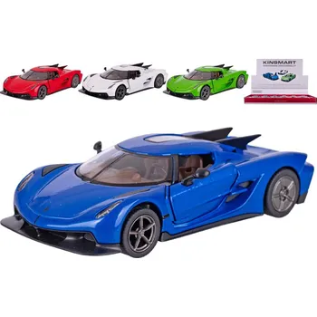 Dětské zboží Kinsmart Kovový model auta Kinsmart Koenigsegg Jesko Absolut - 12,5 cm - zpětný chod