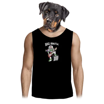 Pánské tílko Bastard Bass Rakeťák pánské tílko Black