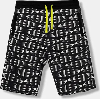Chlapecké kraťasy Dětské bavlněné šortky Guess L5YD00.KA6R4.9BYA černá 99X, vel. 158-166