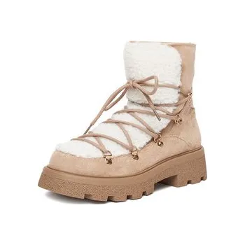 Dámská zimní obuv DeeZee Sněhule 13211-5 Béžová 39
