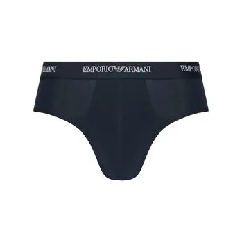 Boxerky Emporio Armani Underwear Souprava slipů EM000258 AF14132 MB139 Tmavomodrá L