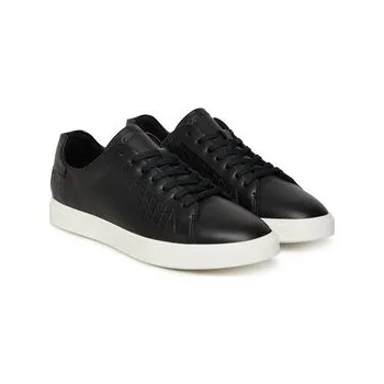 Dámské tenisky Calvin Klein Sneakersy Low Pro Cups Lace Up Lth Aop HW0HW02817 Černá 37