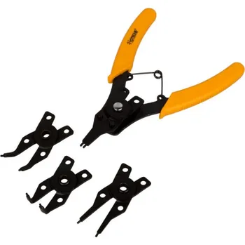 Kleště Hoteche HT101004 Kleště na pojistné kroužky 4v1, 150 mm