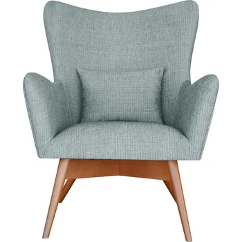 Křeslo Křeslo Wesley s dekorativním polštářem - Happy Barok hamilton 2804, orzech 77x95 cm