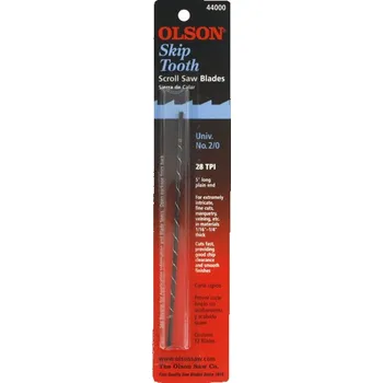 Pilový plátek Olson list do lupénkové pilky 1.57x0.61x127mm reverzní 9.5TPI (12ks)