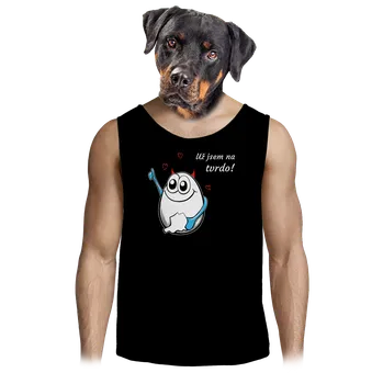 Pánské tílko Bastard Vejce pánské tílko Black