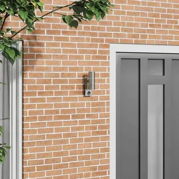 Venkovní osvětlení Venkovní nástěnné svítidlo Stříbrná 7 x 10 x 22 cm