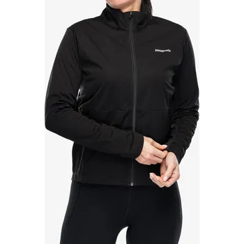Bunda na běhání dámská Patagonia Wind Shield Jacket - black