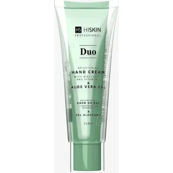 Péče o ruce HISKIN Duo Rozjasňující krém na ruce a aloe vera gel Green 60 Ml