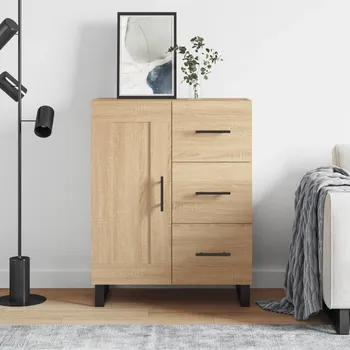 Příborník do zásuvky vidaXL Příborník 69,5 x 34 x 90 cm kompozitní dřevo [830288] Barva: dub sonoma