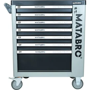 Sada nářadí Matabro MB-TC01 , Dílenský vozík s nářadím 251 ks