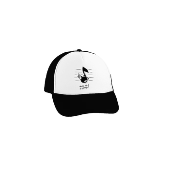 Kšiltovka Bastard Tón kšiltovka truckerka Black cap