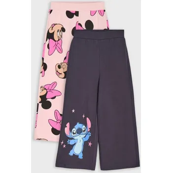 Dívčí kalhoty Sinsay - Bavlněné kalhoty Disney - vícebarevná - 158GA-MLC - 158GA-MLC-122