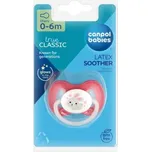 Canpol Babies Šidítko kaučukové třešinka A 0-6m
