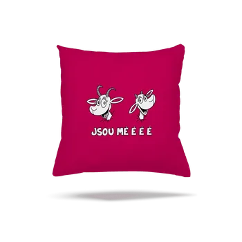 Polštář Bastard Kozy Jsou méééé polštář Fuchsia Pink