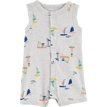 Kojenecký overall CARTERS CARTER'S Overal letní Grey Boats kluk NB