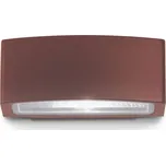 Ideallux Ideal Lux venkovní nástěnné svítidlo Andromeda káva, šířka 22 cm, hliník káva hnědá 1 x 60 W - Doprava zdarma
