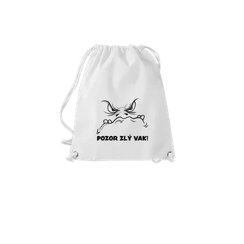 Bastard Zlé tričko vak White