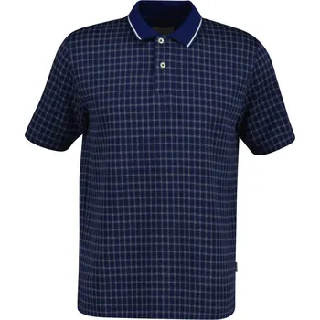 Pánská košile POLOKOŠILE GANT JACQUARD SS POLO PERSIAN BLUE