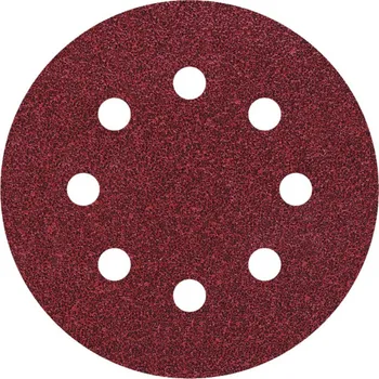 Brusný papír Wolfcraft 2269000 brusné papíry pro excentrické brusky na suchý zip, s otvory Zrnitost 40 (Ø) 115 mm 5 ks