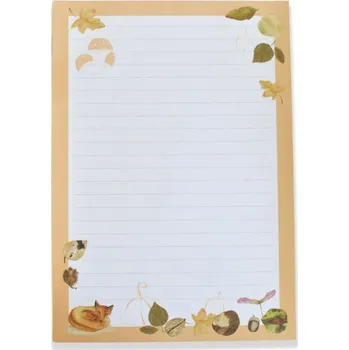 Blok Blok A5 'Podzim s liškou' - Mankai Paper